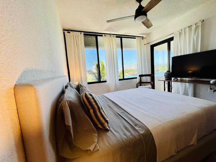 Apartmán Amazing Ocean Front. 418 Cancún Exteriér fotografie